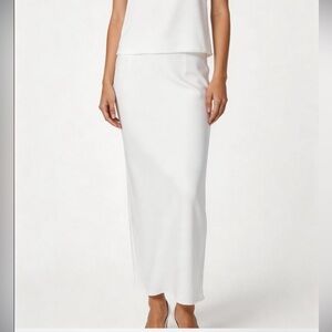 Princess Polly White A-Line Skirt